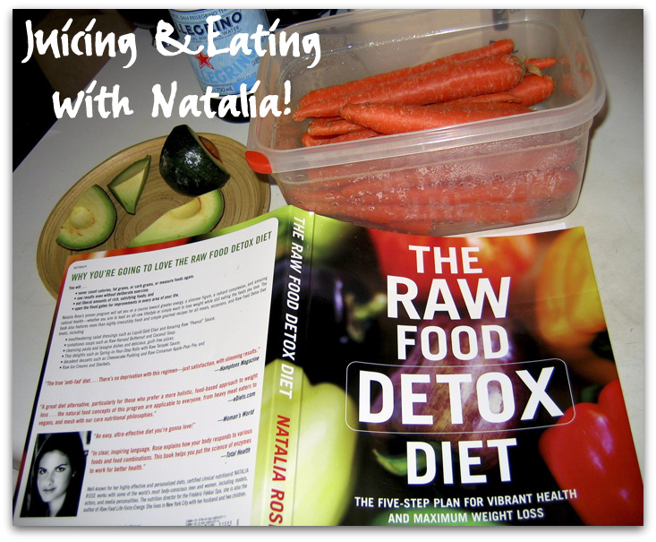 Juicing and Eating healthy with Natalia Rose