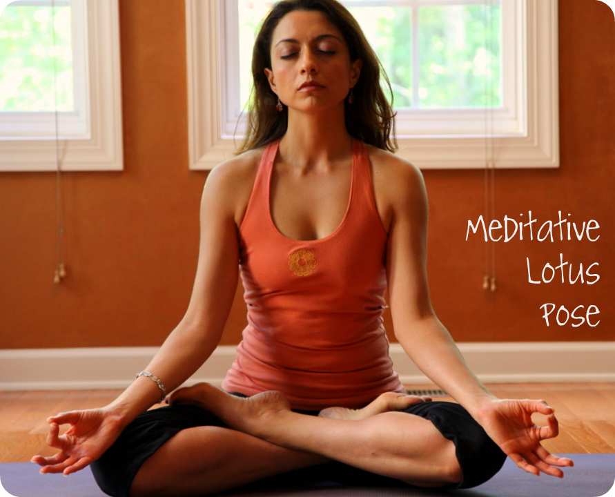 Full Lotus Meditation Yoga Pose