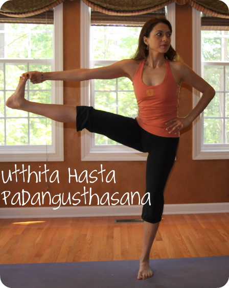 Utthita Hasta Padangusthasana Hand to Toe Standing Yoga Pose