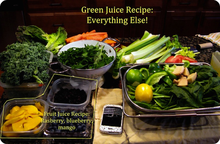 Green Juice Recipe for Juice Fast