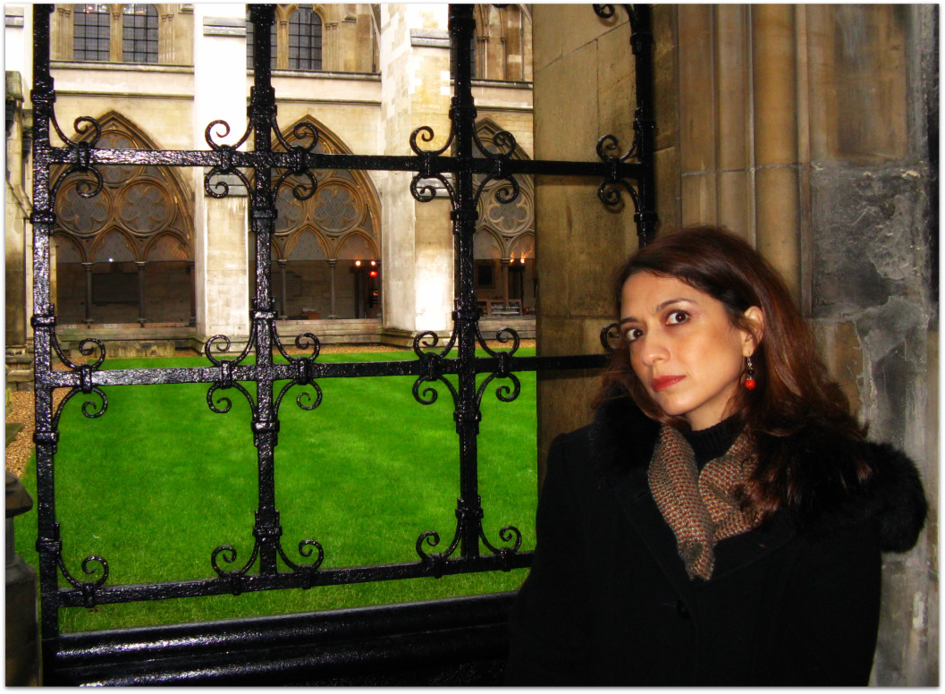 At the cloister in Westminster Abbey London
