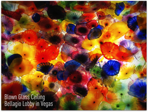 Blown Glass Ceiling Bellagio Vegas