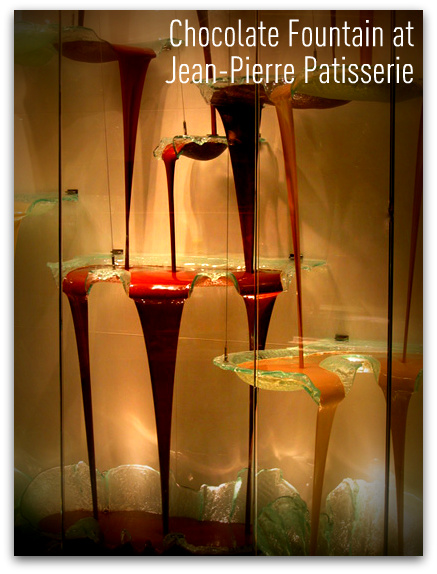Chocolate Fountain Jean Pierre Patisserie Vegas