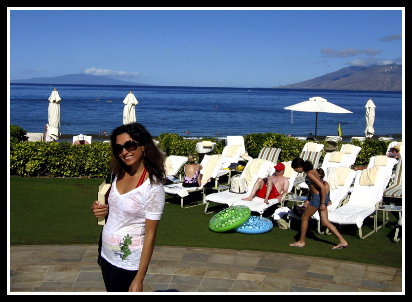 Cabanas and Ocean at Four Seasons