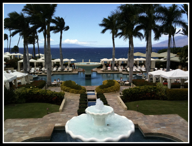 Pools at Four Seasons in Maui Hawaii