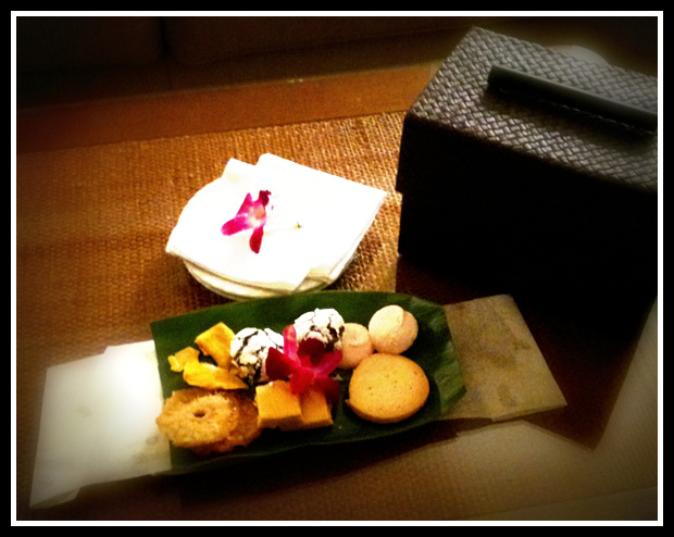Welcome Gift at Four Seasons