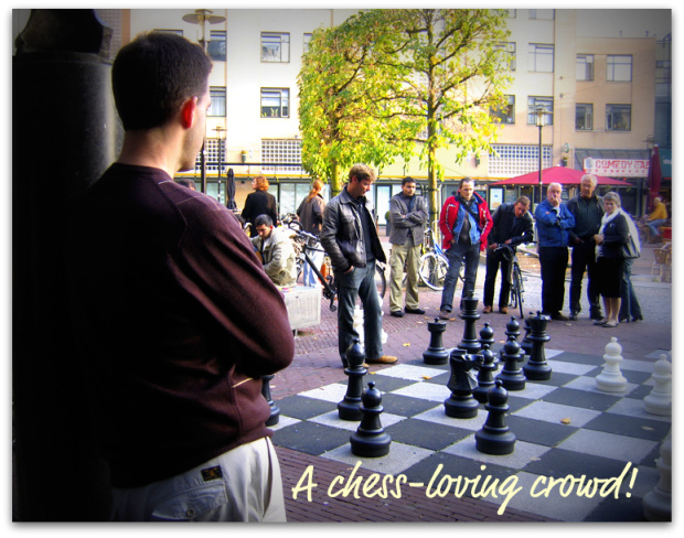 Watching chess in Holland