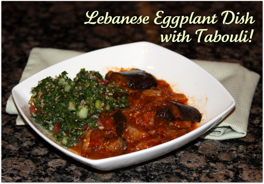 Eggplant Dish with Tabouli