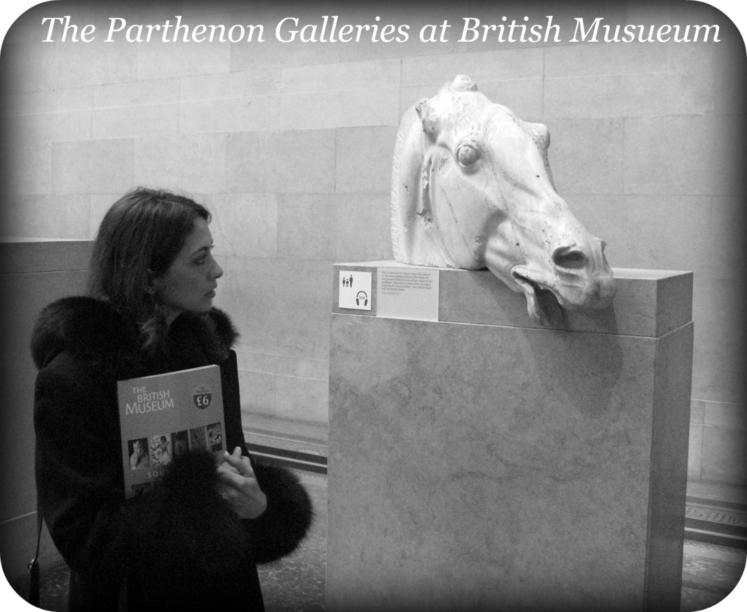 Parthenon Greek Galleries in London British Museum