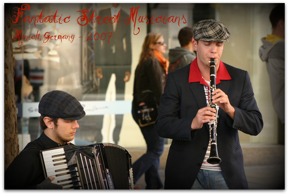 Street Musicians in Munich Germany
