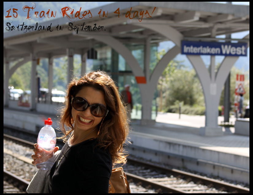 Train Station Interlaken Suisse