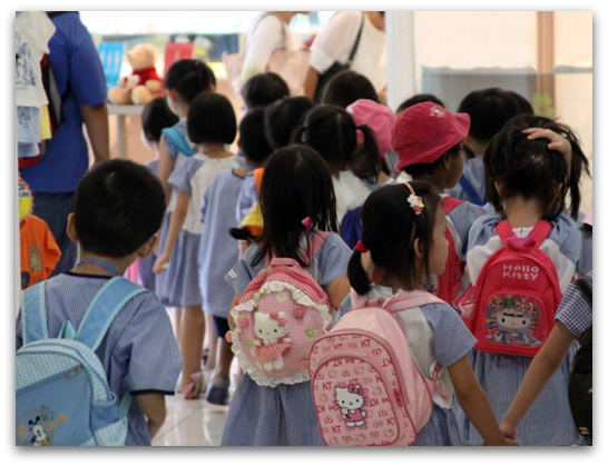 Children in Singapore