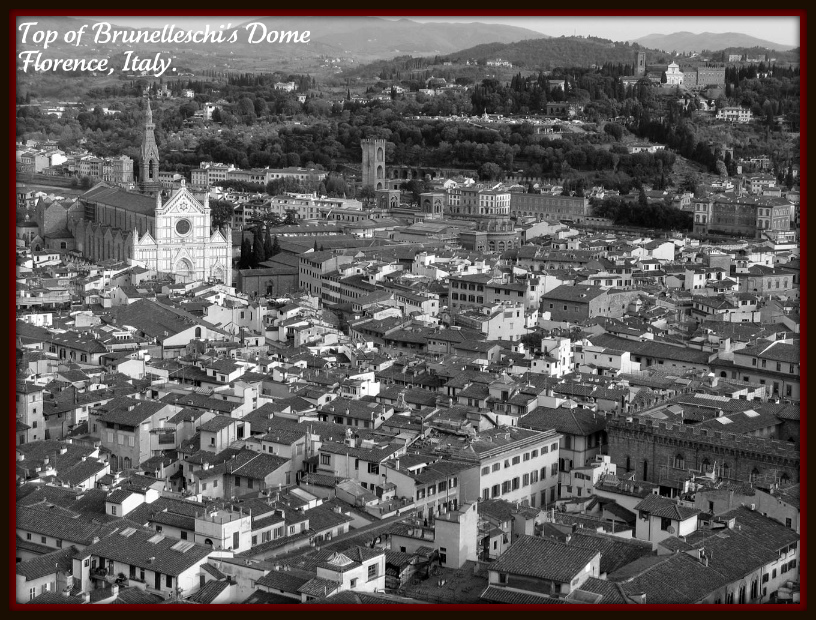 Atop Brunelleschi's Dome in Florence