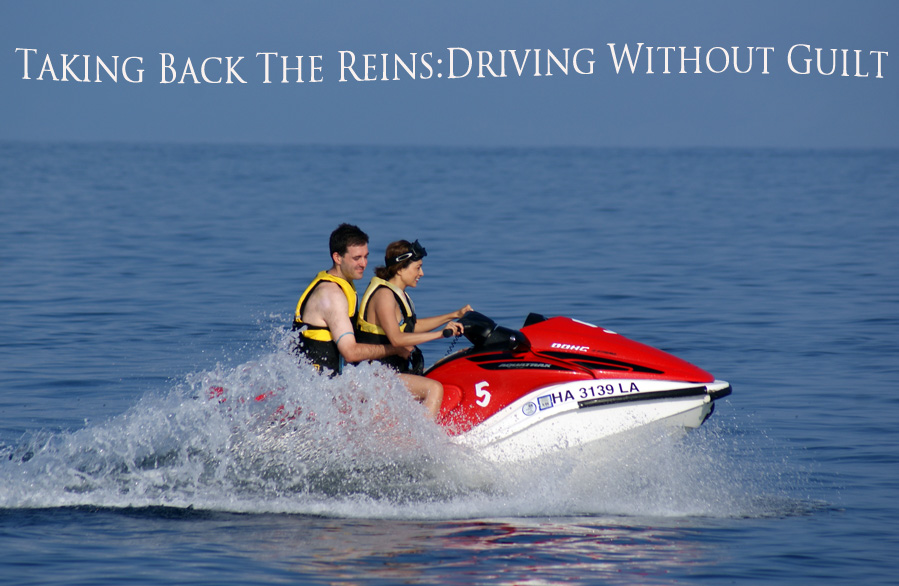 Maui blue waters jet skiing in Lahaina