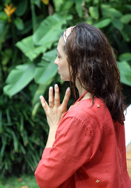 Meditation in Bali, Indonesia