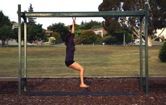 Playing in the playground in NZ