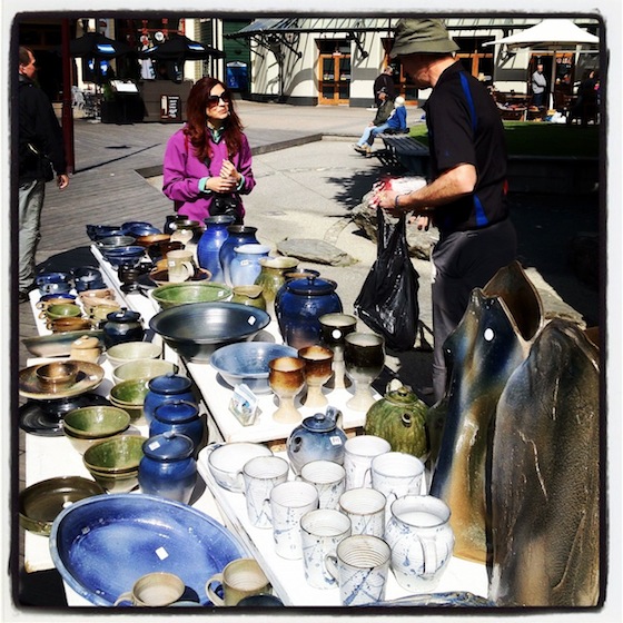 Pottery Shopping in Queenstown