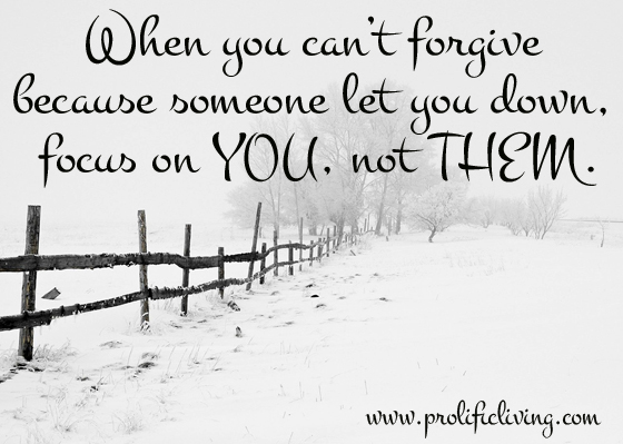 forgiveness