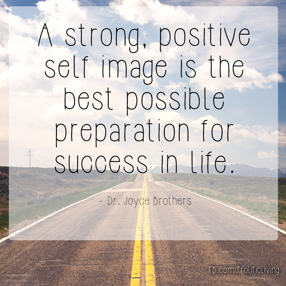 20150624 - A strong, positive self image